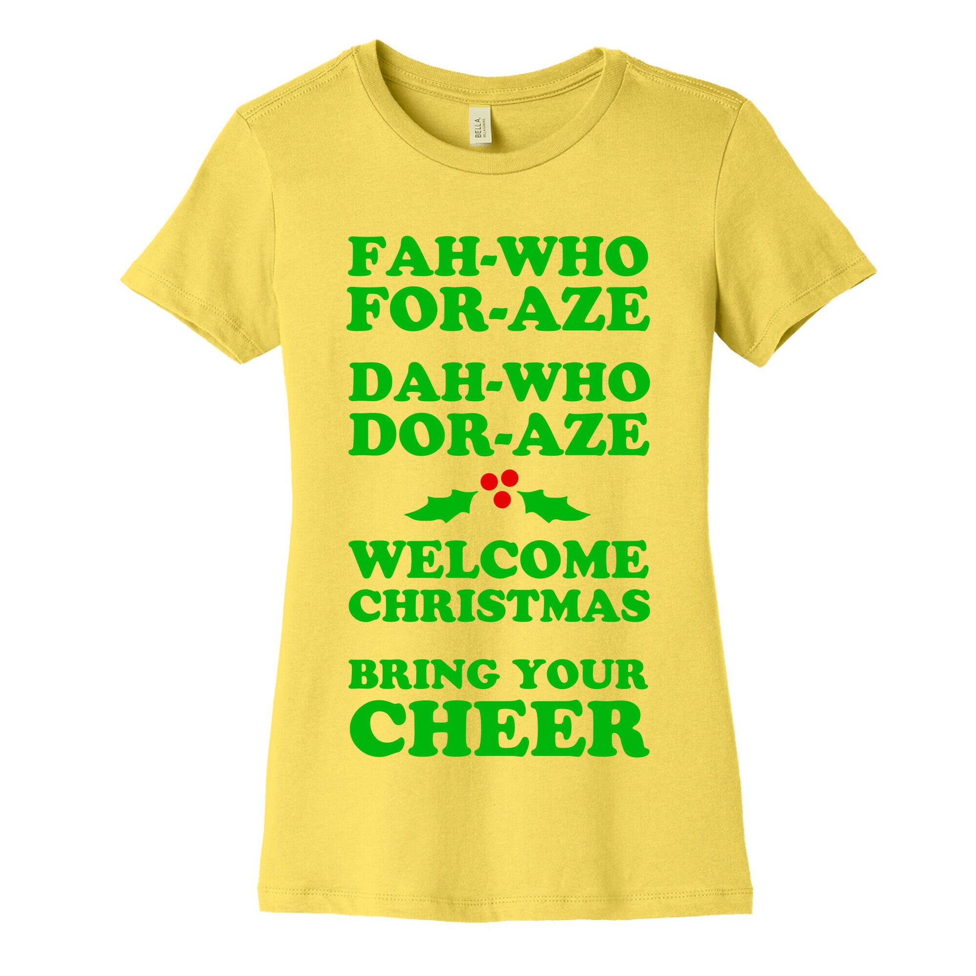 Fah-Who For-Aze Women's Cotton Tee